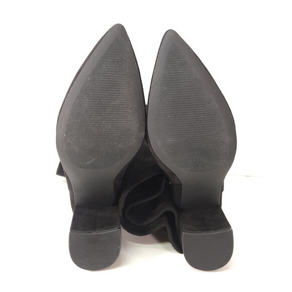 Steve Madden Nifty Pointed Toe Over The Knee Boots Black Women's Size 9M NWOT - Picture 9 of 12